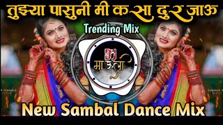 तुझ्या पासुनी मी कसा दूर जाऊं | संबळ ठेका |  Tujhya pasuni MI Kasa Dur jaau | New Sambal Style | Dj