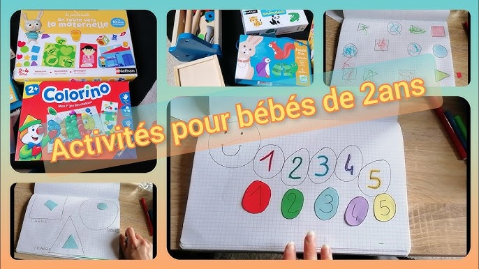 15 idées d'activités pour les 2/3 ans 