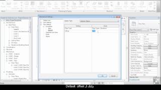 (REVIT) Mechanical Settings   Pipes (2/12)