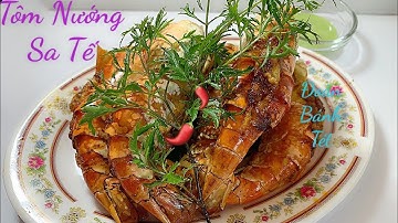 TÔM NƯỚNG SA TẾ , bằng nồi chiên không dầu , nhanh gọn , dễ làm