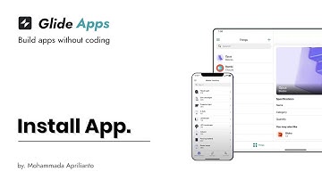 #5 Tutorial Glide Apps - Install Project (Bahasa Indonesia)