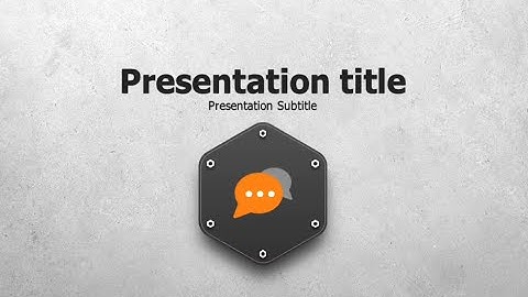 concrete animated powerpoint template