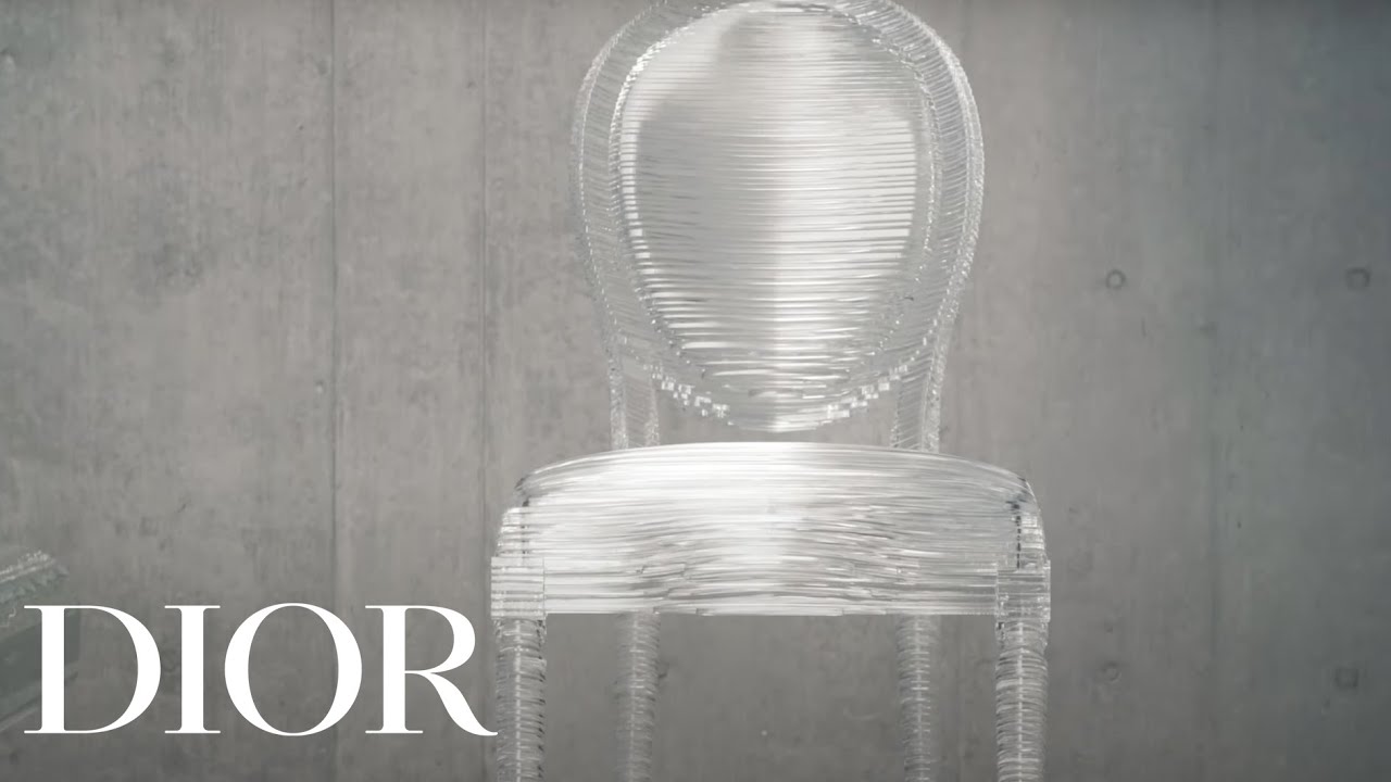 Tokujin Yoshioka Reinvents the Dior Medallion Chair for Salone del Mobile 2021