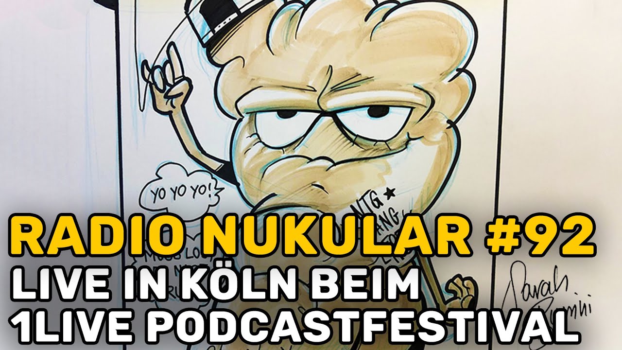 Radio Nukular #92 -  Live in Köln! Feat. Florentin Will, Sarah Burrini & Sammy Amara