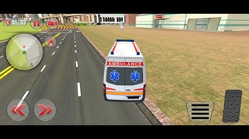 Ambulance Robot City Rescue Simulator | #3 Android Gameplay