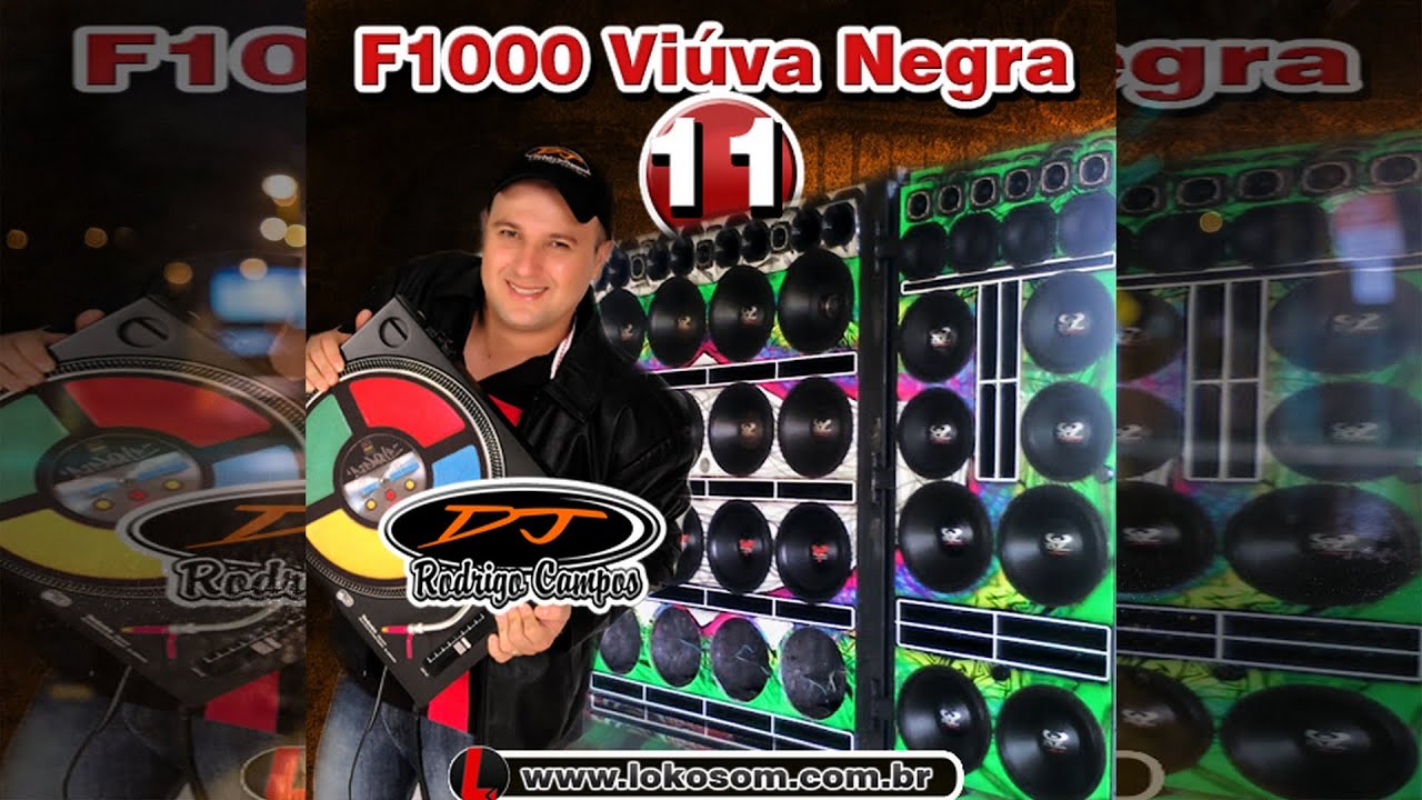 PANCADÃO EXTREMO | CD F-1000 VIÚVA NEGRA VOLUME 11 - DJ RODRIGO
