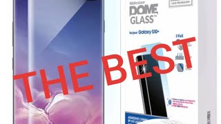 Best glass screen protector|Whitestone Dome| Galaxy S10 PLUS