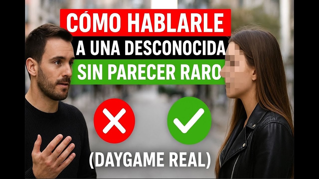 Cómo hablarle a una desconocida sin parecer raro (Daygame real)