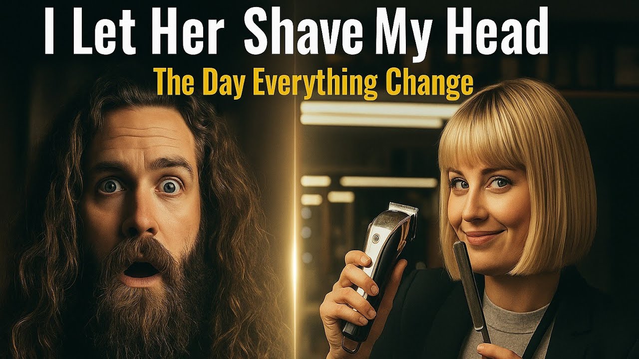 Истории стрижек | История о бритье головы мужа и жены | История любви