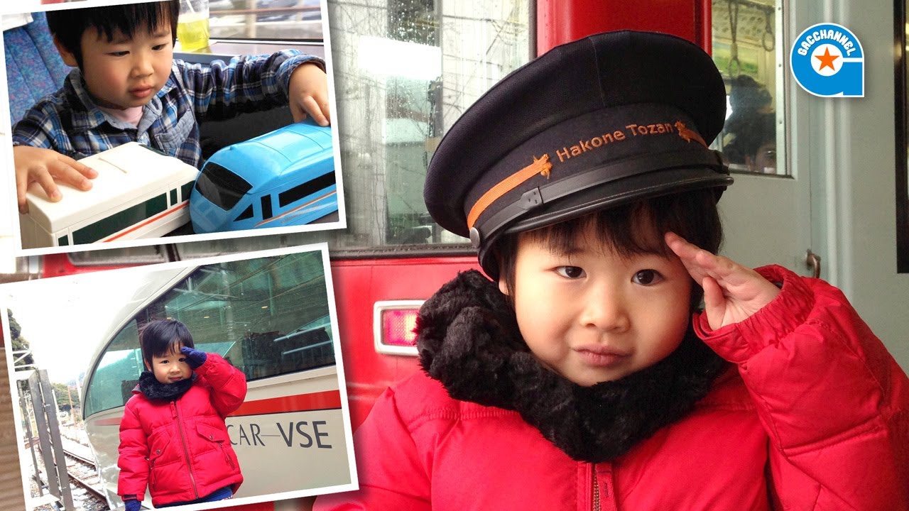 ロマンスカーと箱根登山鉄道に乗りました【がっちゃん4歳