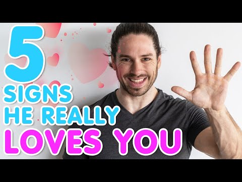 5 Signs He Really Loves YOU | Mark Rosenfeld Relationship Advice