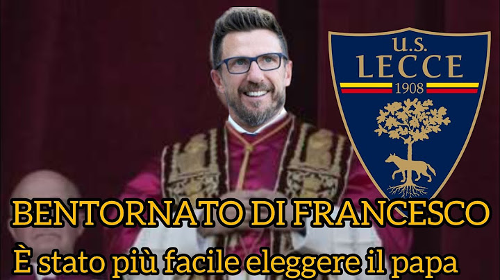 🚨 UFFICIALE 👉🏼 EUSEBIO DI FRANCESCO È IL NUOVO ALLENATORE DEL LECCE 💪🏻💛❤️