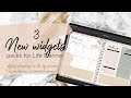 New Widgets for the Customizable Digital Life Planner | Goodnotes Digital Planning