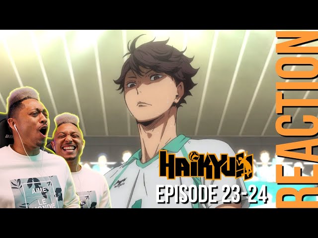 Hinata okie dokes Ushiwaka!! Haikyuu ep 25 & Season 2 Ep 1