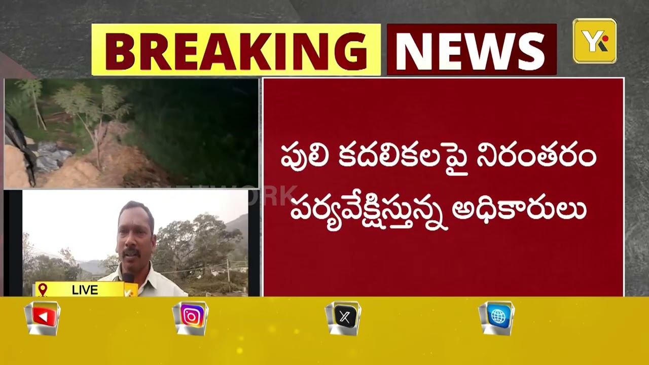 తెలుగు రాష్ట్రాలను వణికిస్తున్నపెద్దపులి |Villagers Panic as Tiger Returns | High Alert Issued |YKTV