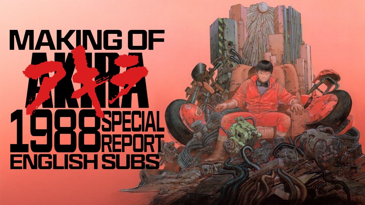 RARE // MAKING OF AKIRA DOCUMENTARY FROM 1988 // ENGLISH