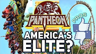 Is PANTHEON Really One Of America's Elite Coasters? Pros & Cons | Busch Gardens Williamsburg