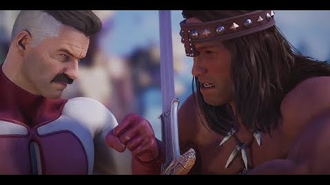 MK1 Omni man vs Conan