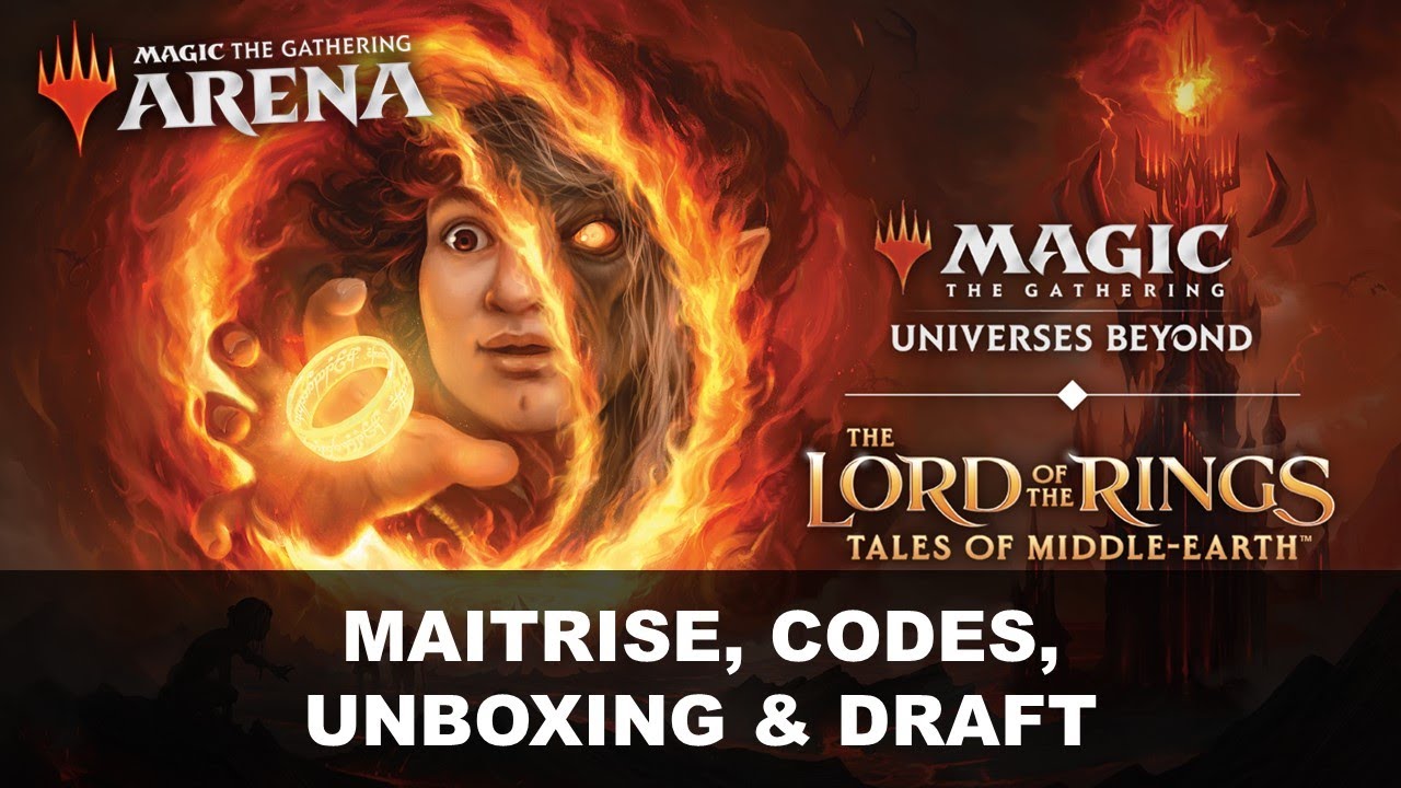MTG ARENA [SCELLE] Maîtrise, codes, unboxing et draft ! YouTube