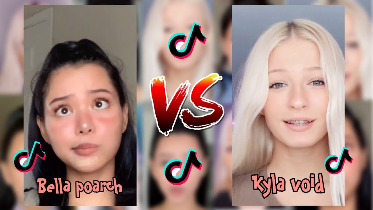 Bella poarch vs Kyla void Tiktok compilation YouTube