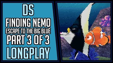 Finding Nemo: Escape to the Big Blue (100%+Bonus) | DS | Part 3 of 3 | Longplay #7 [4Kp60]
