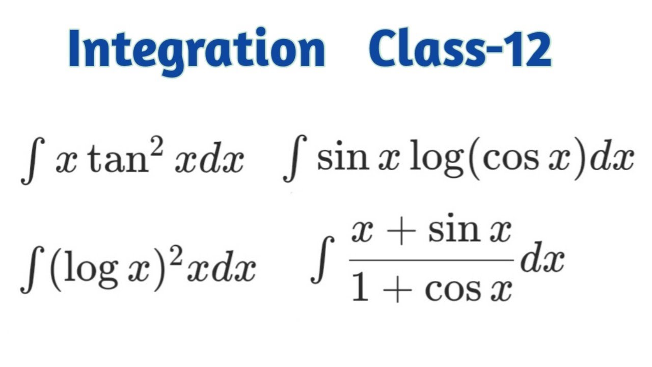 Part 194 Class 12 Tricks By Parts Integration Of Sinx Log cosx dx X part-194-class-12-tricks-by-parts-integration-of-sinx-log-cosx-dx-x