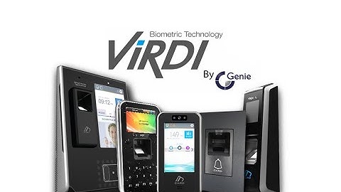 Virdi Access Control System | How to add biometric finger print