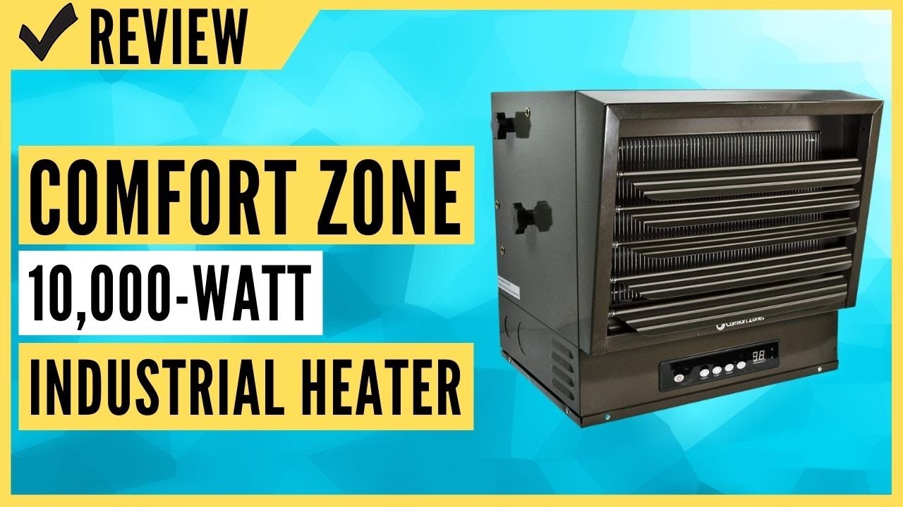 Comfort Zone CZ260ER CeilingMounted HighOutput 10,000Watt FanForced