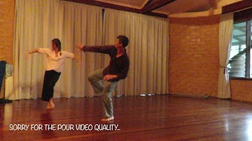 Anat Greenberg & Joerg Hassmann dancing - April 2021