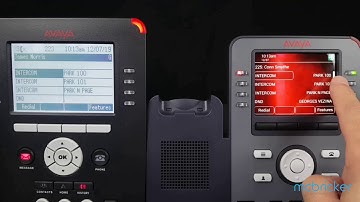 Park Slots J169 J179 Avaya IPOffice McBricker