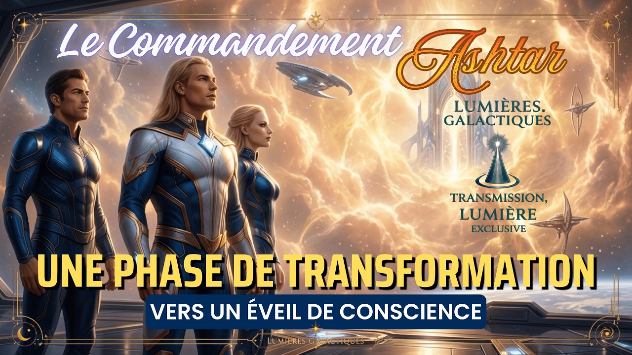 LE COMMANDEMENT ASHTAR ACTIVE UNE NOUVELLE PHASE | Message Spirituel de ...