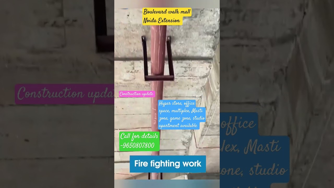 boulevard walk mall Noida Extension, construction update 