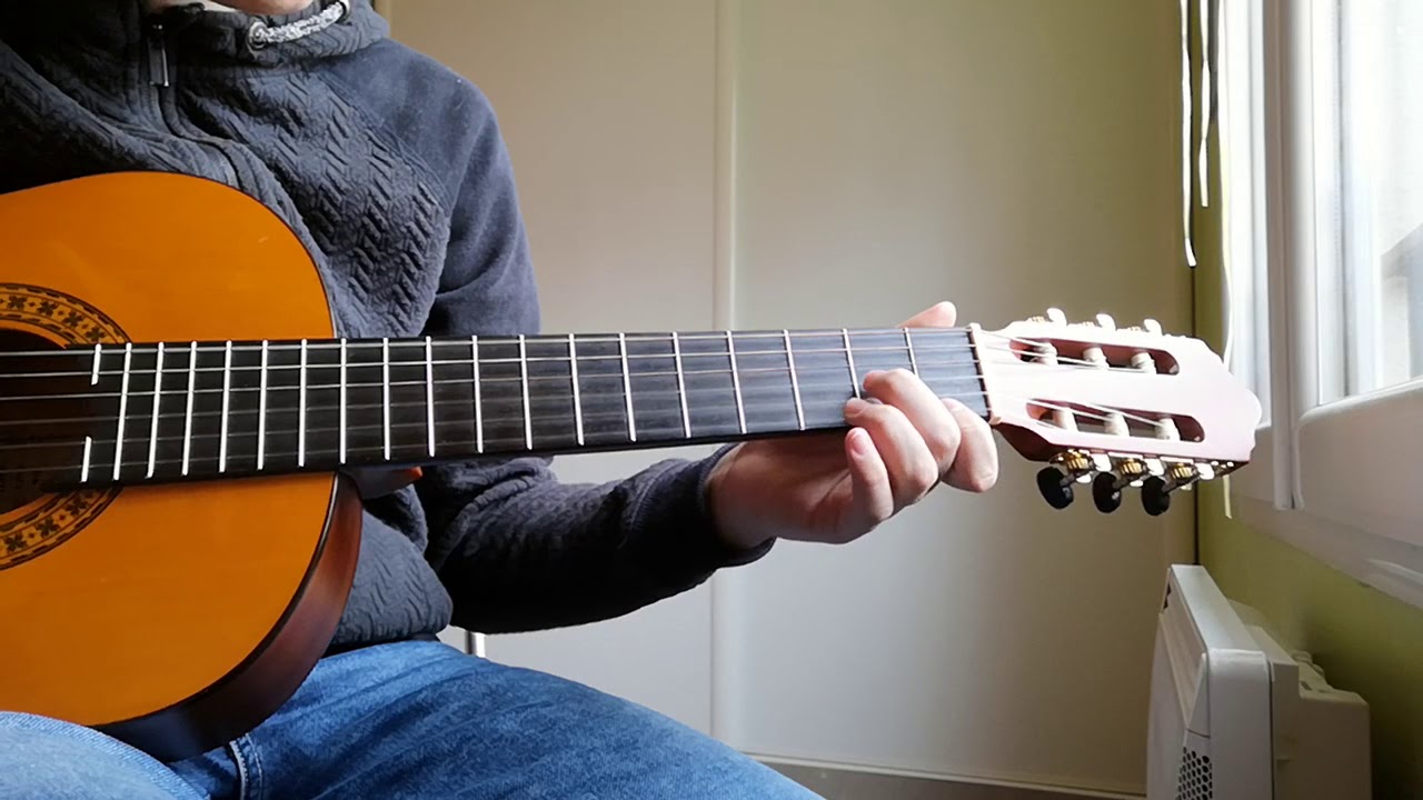 Guitare Je te promet de Johnny Hallyday YouTube