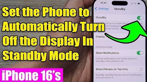 💤 How to Set iPhone Display to Auto Turn Off in Standby Mode | iOS 18 Guide