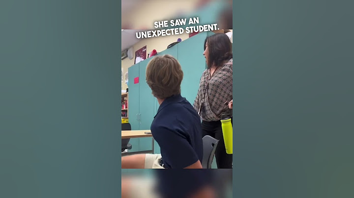 Teacher gets an incredible surprise during her class 🥹