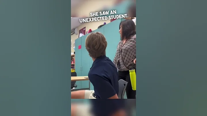 Teacher gets an incredible surprise during her class 🥹 - DayDayNews