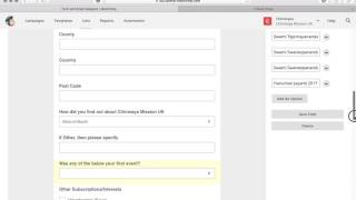 Mailchimp: How to edit/access subscription form