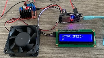 Controlling a DC MOTOR with L298N Driver using Blynk IoT Cloud and ESP32 #blynkcloud #esp32 #dcmotor