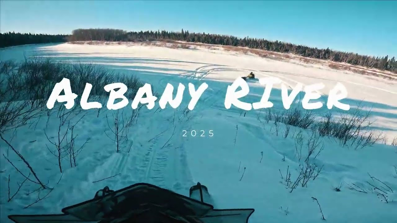 Snowmobile Expedition on the Albany River