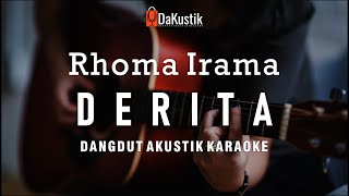 derita - rhoma irama (akustik karaoke)