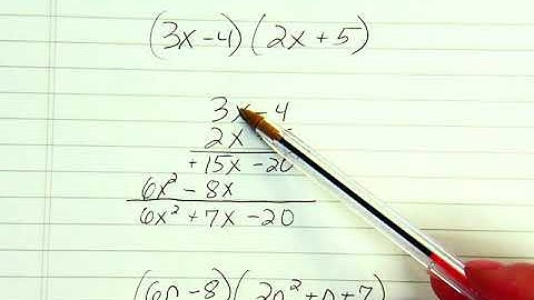 Algebra Lesson 9 3 Multiplying Binomials