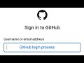 Git hub login process , related to this resolve the queries