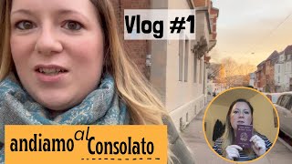 #Vlog 1: Sono tornata! andiamo a fare il Passaporto al Consolato Italiano.