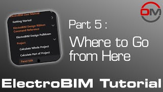 ElectroBIM for Revit Tutorial | Part 5: Starting a New Project & Where to Learn More