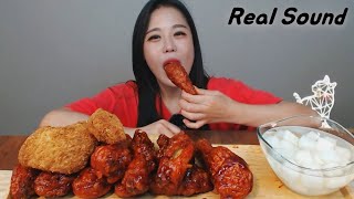 [Sub]/ [ 'Buldak chicken'(Spicy chicken) ] [ 'Carbobuldak' Chicken ] /Mukbang eating show yummy