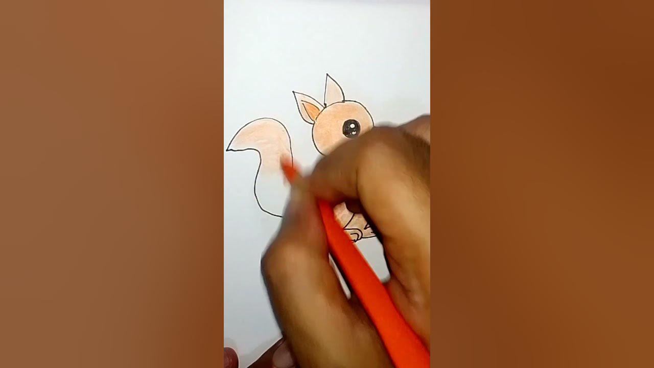 #lagu #drawing #menggambarhewan #howtodraw #gambar #tupai #squirel