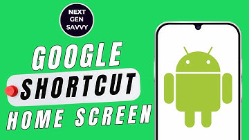 How to Add a Google Shortcut to your Android Home screen