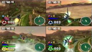 Let's Play Star Fox Assault (Bonus 5) Multiplayer at Sauria