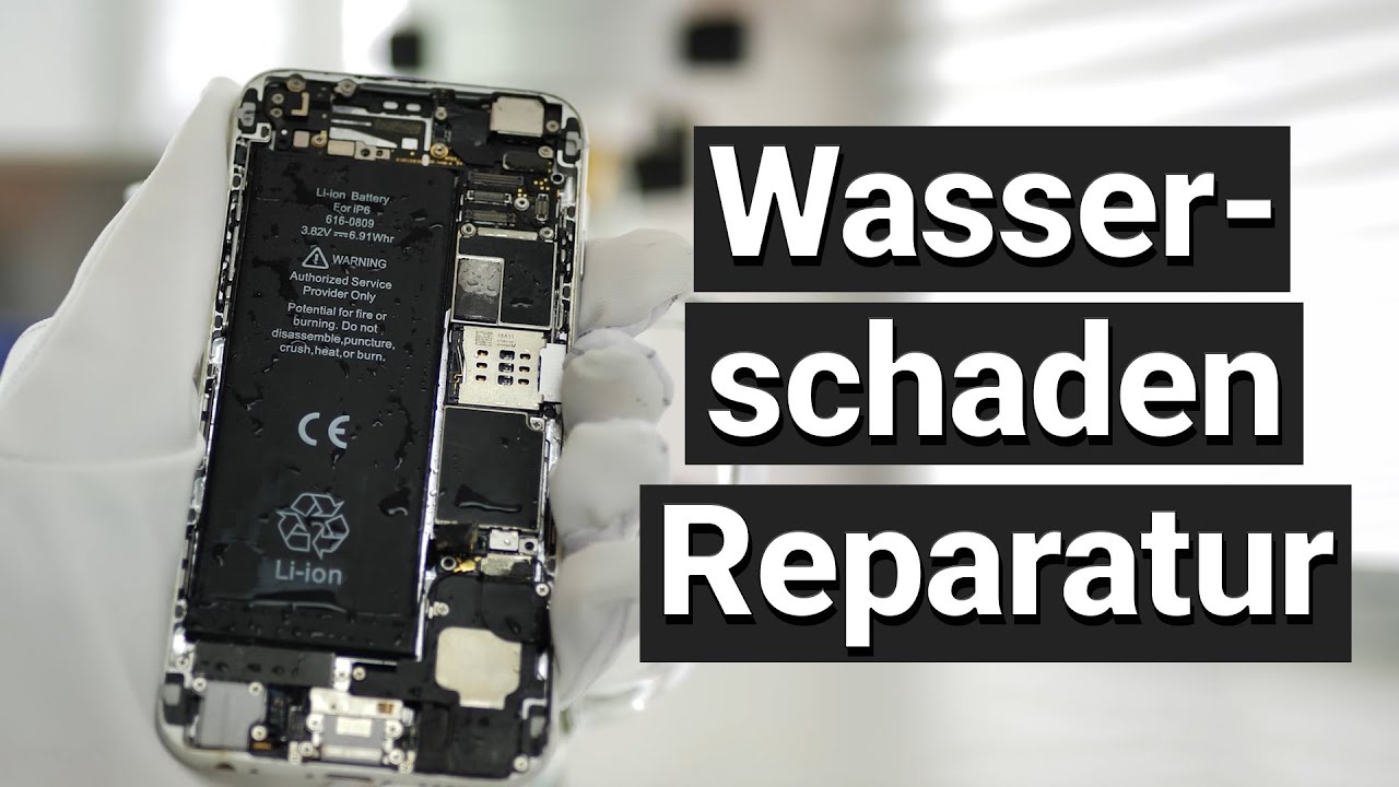 Display Reagiert Nicht Auf Berührung Nach Wasserschaden iPhone Wasserschaden Reparatur bei iPhonedisplayreparatur.com - YouTube