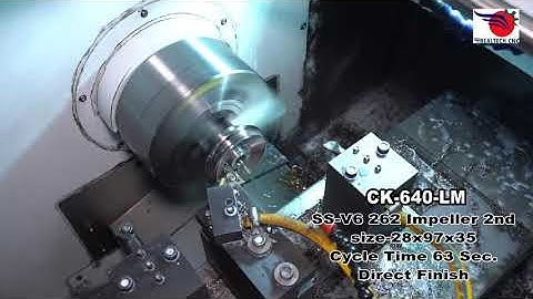SS. V6 262 Impeller | RealTech CNC Machine VD-060
